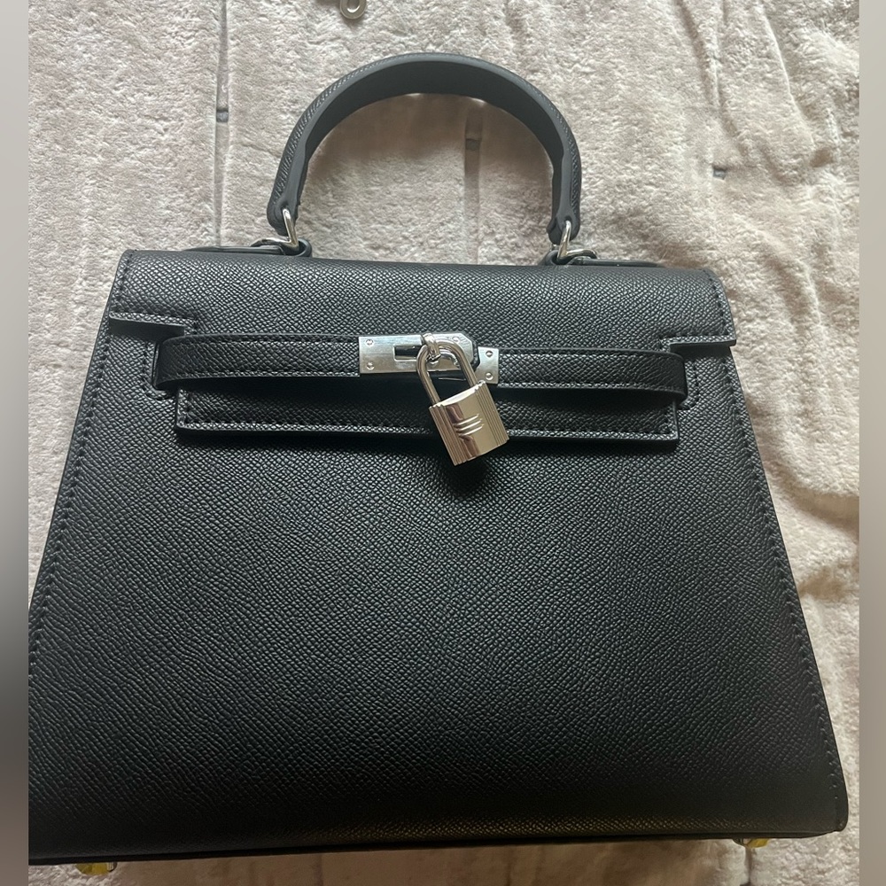 Black Small Leather Handbag